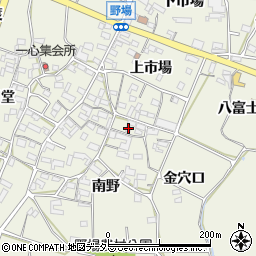 愛知県額田郡幸田町野場南野28周辺の地図