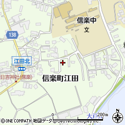 滋賀県甲賀市信楽町江田682-3周辺の地図
