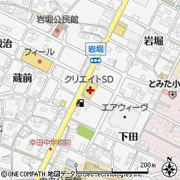 愛知県額田郡幸田町菱池下田24周辺の地図