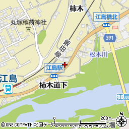 愛知県豊川市東上町柿木57周辺の地図