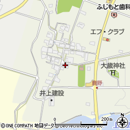 兵庫県小野市鹿野町2303周辺の地図