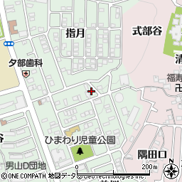 京都府八幡市男山美桜1-24周辺の地図