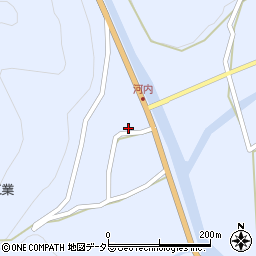 広島県庄原市東城町久代1705周辺の地図