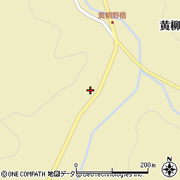 愛知県新城市黄柳野前田周辺の地図
