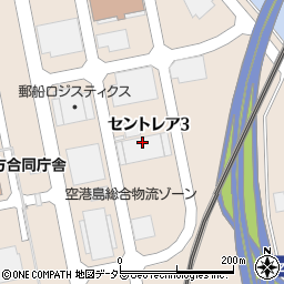 株式会社愛知日新　セントレア営業所輸出担当周辺の地図