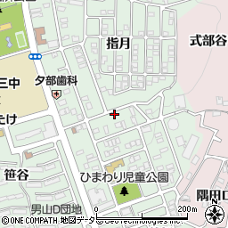 京都府八幡市男山美桜1-16周辺の地図