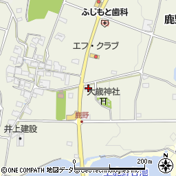 兵庫県小野市鹿野町2291周辺の地図