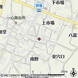 愛知県額田郡幸田町野場南野27周辺の地図