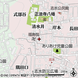 京都府八幡市八幡清水井118周辺の地図