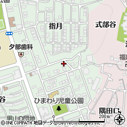 京都府八幡市男山美桜1-1周辺の地図