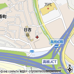 大阪府高槻市日吉台六番町62-12周辺の地図