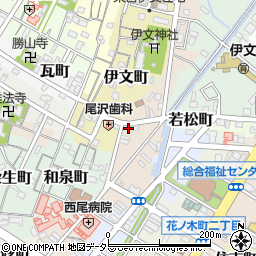 愛知県西尾市神下町44周辺の地図