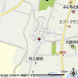 兵庫県小野市鹿野町2184周辺の地図