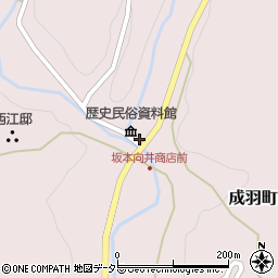坂本簡易郵便局周辺の地図