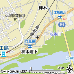 愛知県豊川市東上町柿木58周辺の地図