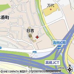 大阪府高槻市日吉台六番町62-10周辺の地図