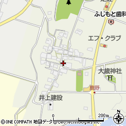 兵庫県小野市鹿野町2302周辺の地図