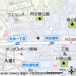 コーポワタナベ周辺の地図