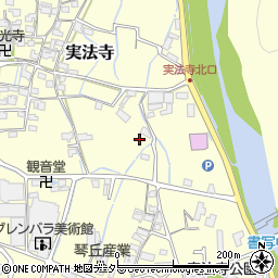 兵庫県姫路市実法寺363-1周辺の地図