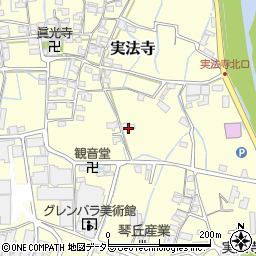 兵庫県姫路市実法寺周辺の地図