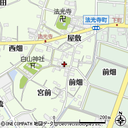 法光寺町公民館周辺の地図
