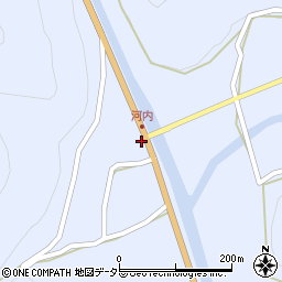 広島県庄原市東城町久代1704周辺の地図