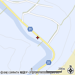 岡山県加賀郡吉備中央町美原105周辺の地図