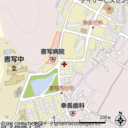 兵庫県姫路市書写台周辺の地図