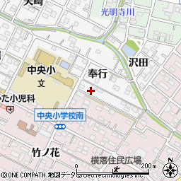 愛知県額田郡幸田町菱池奉行31周辺の地図