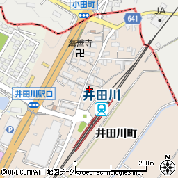 井田川農協周辺の地図