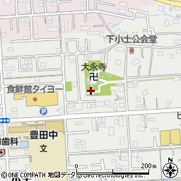 豊川稲荷周辺の地図
