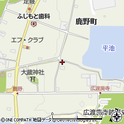 兵庫県小野市鹿野町1961周辺の地図