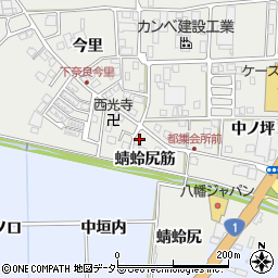 京都府八幡市下奈良（二階堂）周辺の地図