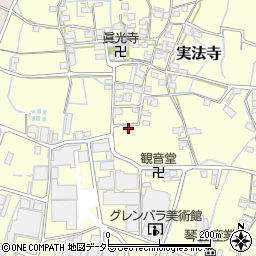 兵庫県姫路市実法寺274周辺の地図