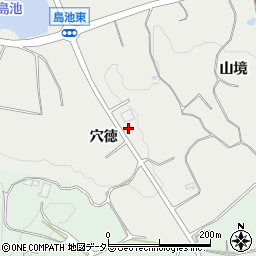 愛知県常滑市樽水穴徳1周辺の地図