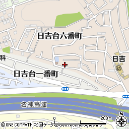 大阪府高槻市日吉台六番町20-17周辺の地図