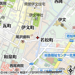 愛知県西尾市神下町110周辺の地図