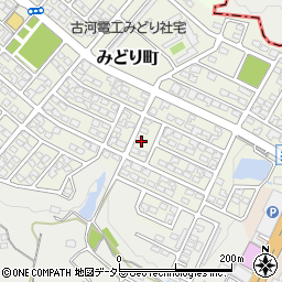 三重県亀山市みどり町3周辺の地図