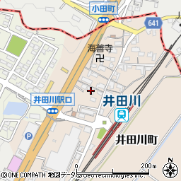 三重県亀山市井田川町42周辺の地図