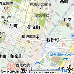 愛知県西尾市神下町86周辺の地図