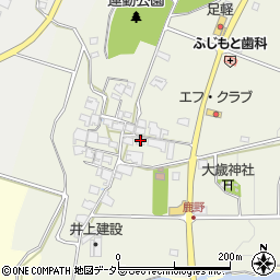 兵庫県小野市鹿野町2298周辺の地図