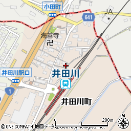 三重県亀山市井田川町7周辺の地図