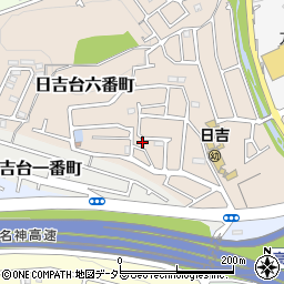大阪府高槻市日吉台六番町18周辺の地図