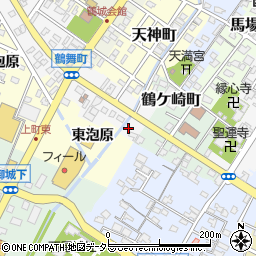 愛知県西尾市鶴舞町12周辺の地図