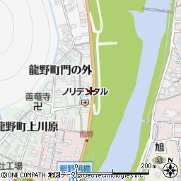 兵庫県たつの市龍野町柳原21周辺の地図