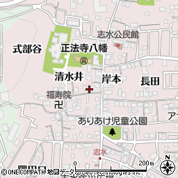 京都府八幡市八幡清水井93周辺の地図