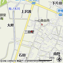愛知県額田郡幸田町野場三田堂36周辺の地図