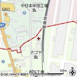 株式会社宮田運輸　半田事業所周辺の地図