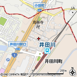 三重県亀山市井田川町38周辺の地図