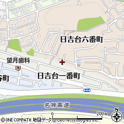 大阪府高槻市日吉台六番町29-7周辺の地図